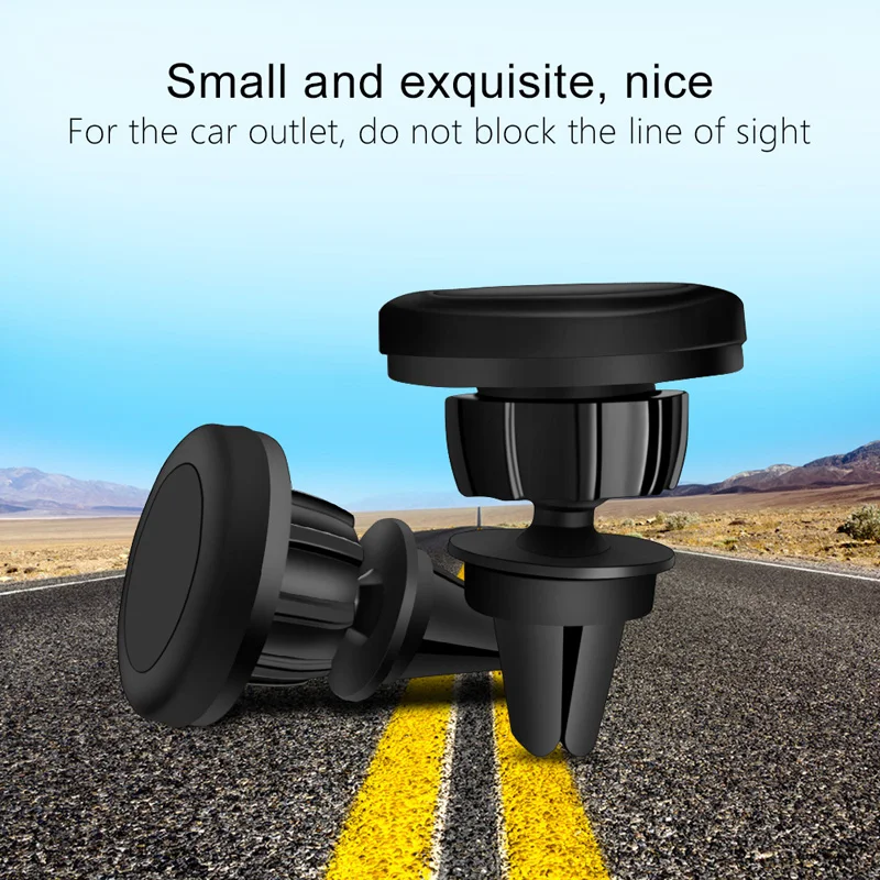 VIPATEY Magnetic Phone Car Holder Mount Universal Vent 360°Rotation for iPhone XR Samsung S10 HUAWEI LG | Мобильные телефоны и