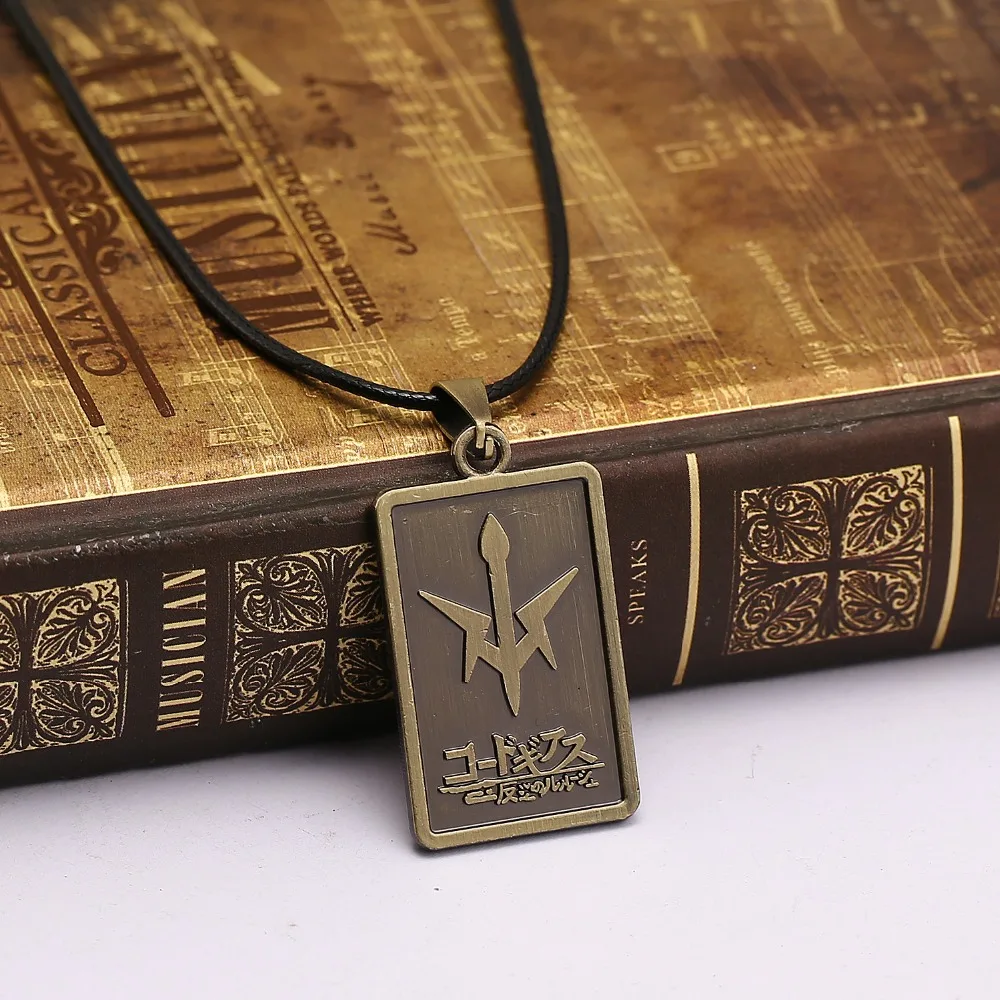 CODE GEASS Lelouch of the Rebellion ожерелье металла веревочная цепь ожерелья для женщин мужчин