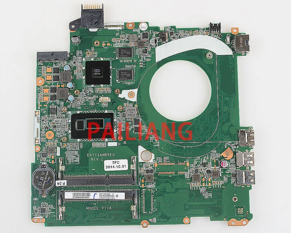 PAILIANG материнская плата для ноутбука hp PAVILION 15-P 15-P027TX I5 PC материнская плата DAY11AMB6E0 full tesed DDR3