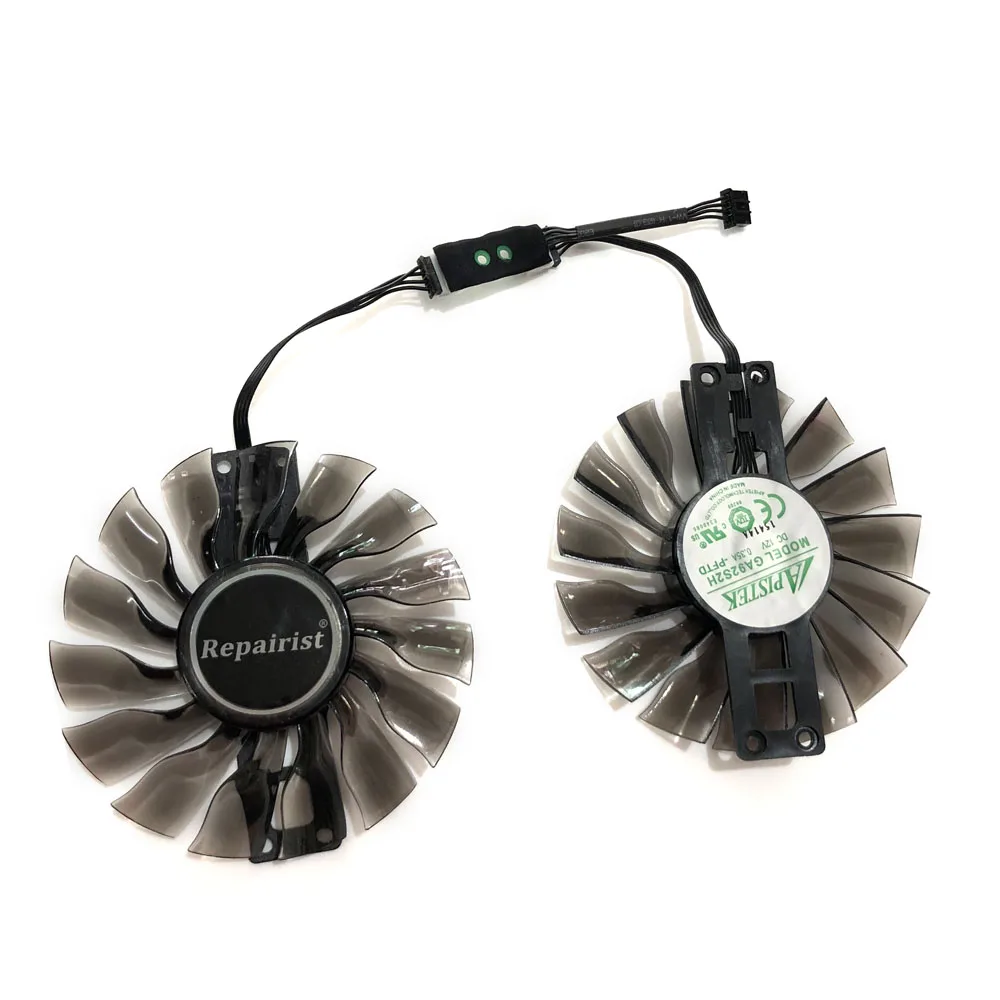 2 шт./компл. 85 мм Palit GeForce GTX 1060 Super JetStream Gainward GTX1060 Графика карты альтернативный