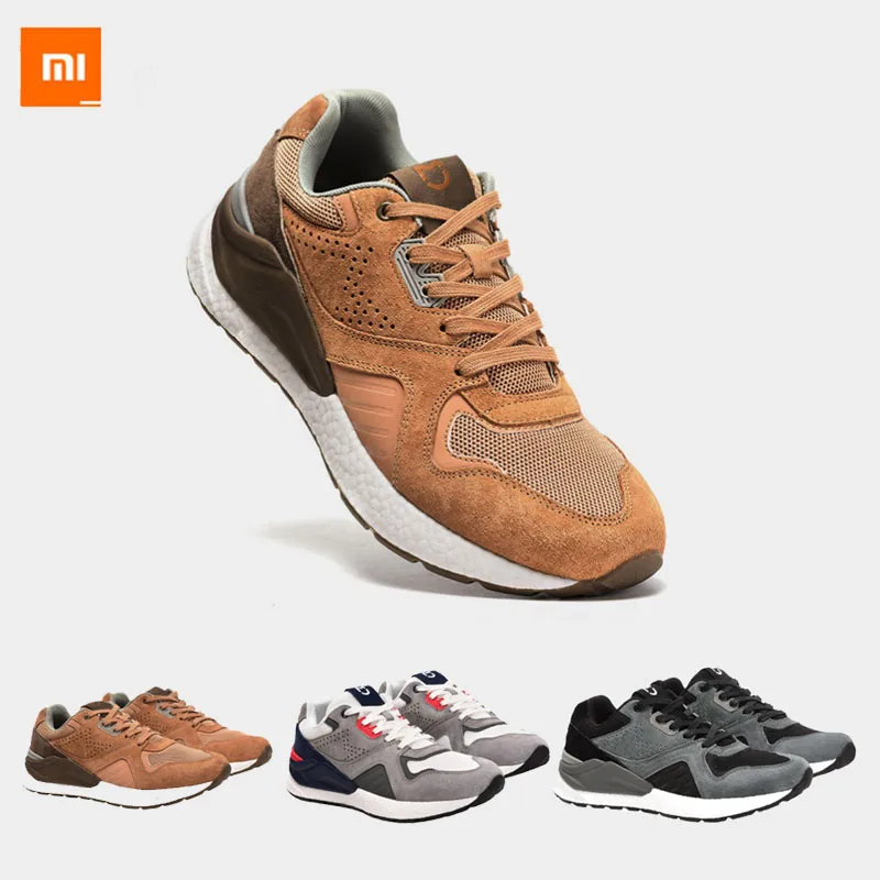 Newest Xiaomi Mijia Shoes Men's Retro Sports And Casual Sneaker Breathable Wear-Resistant Shock Elasticity | Электроника