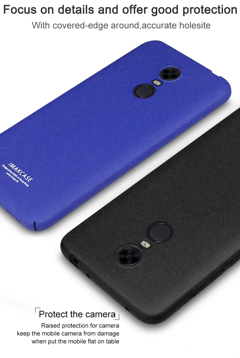 Чехол для Xiaomi Redmi 5 Plus чехол imak жесткий пластиковый из поликарбоната Redmi5 матовый
