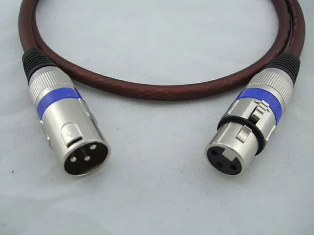 Новый 3-конт. XLR кабель для мужчин и женщин M/F jack аудио микрофонный микшер
