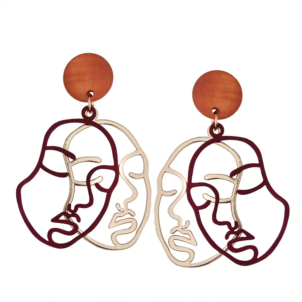 Harajuku Уход за кожей лица Серьги модные серьгу корейский Aretes orecchini Brincos 2018 серьги