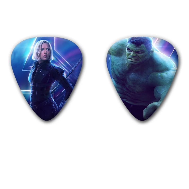 10 шт. Marvel серия Мстителей электрическая \ Акустическая гитара медиаторы