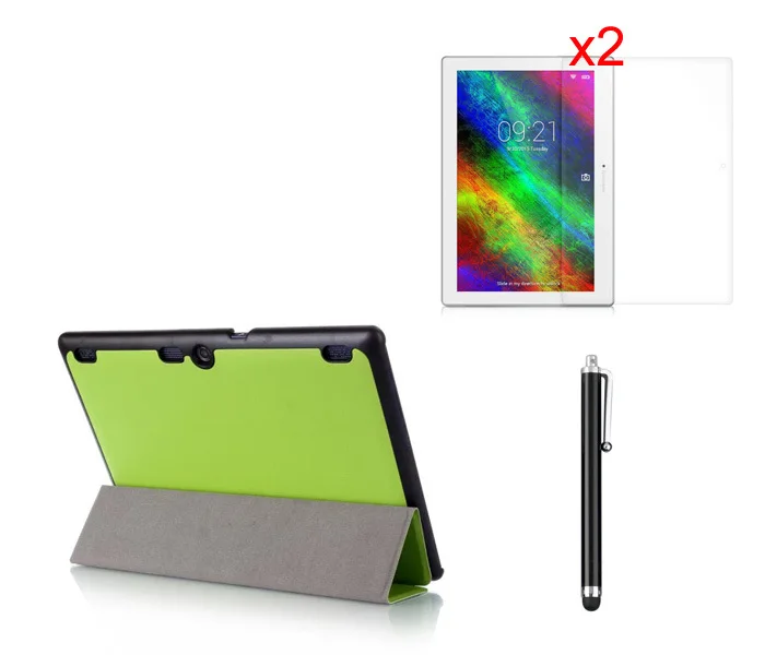 Ультратонкий умный кожаный чехол книжка с подставкой Магнитный + 2 прозрачных