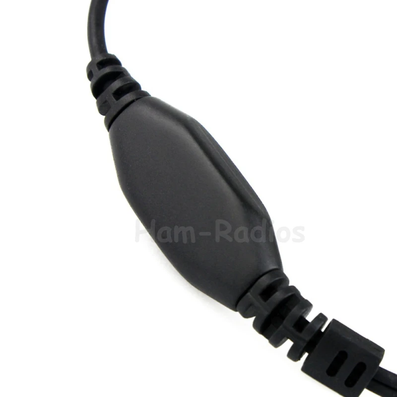 2 Pin VOX PTT MIC Sponge Earpiece Folding Headset for ICOM Radio IC-F3 IC-F4 IC-F24 IC-F11 IC-F21 IC-F21S IC-F22 IC-F22S