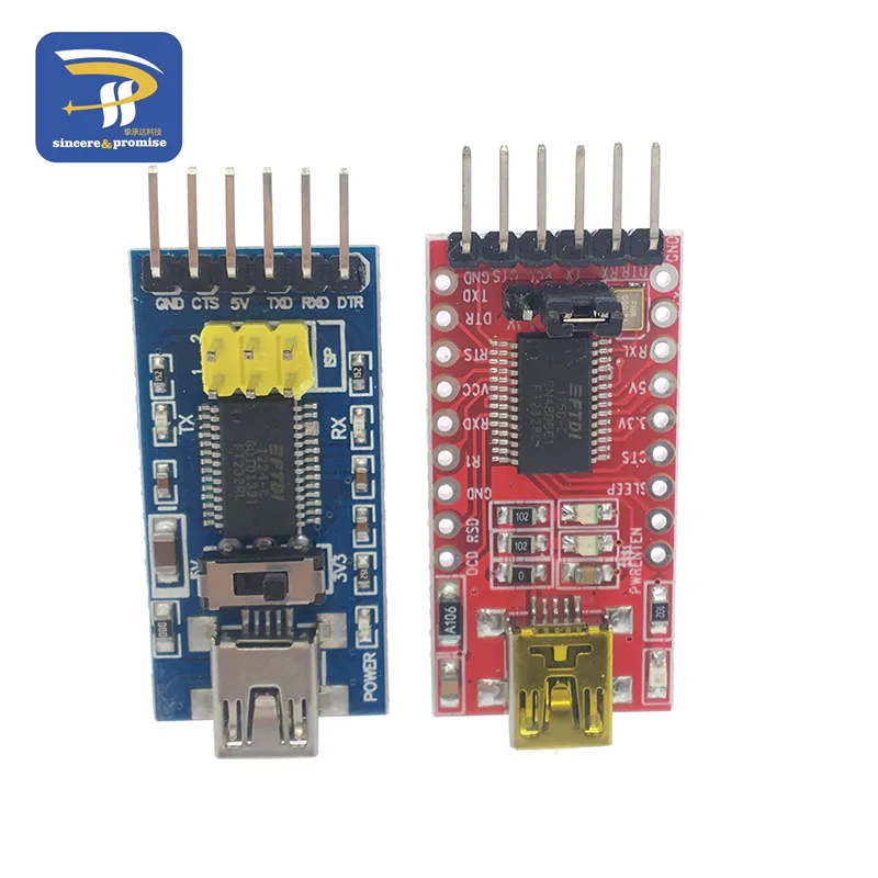 FT232RL FT232 FTDI USB 3,3 В 5,5 В к ttl последовательный адаптер модуль мини порт для arduino pro Mini USB к 232 USB к ttl