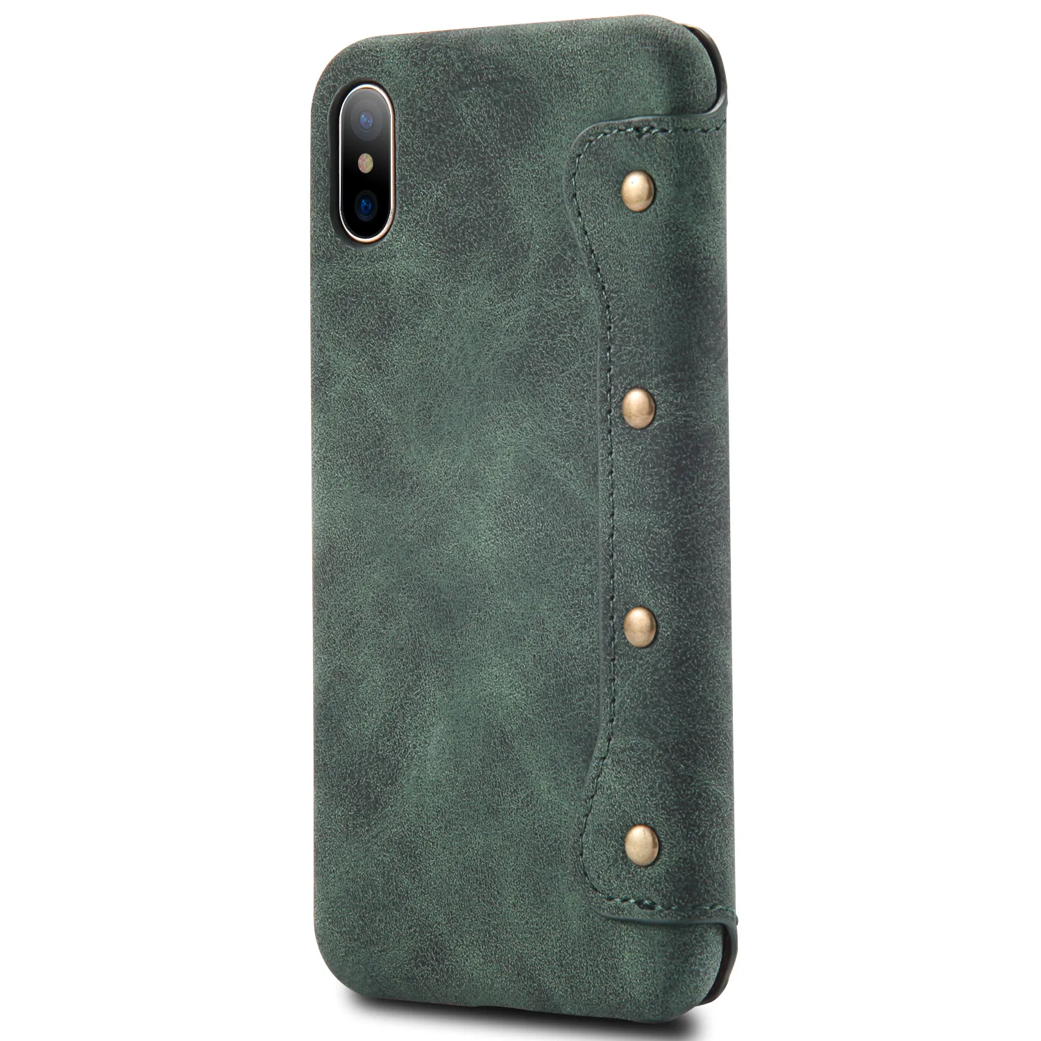 Роскошный кожаный чехол для iPhone x, 8, 7, 6 Plus, Ретро стиль, флип-чехол с отделениями для карт, чехол-кошелек для iPhone XS MAX, XR, чехол-книжка, чехол для телефона