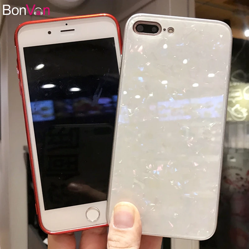 BONVAN закаленное Стекло чехол на huawei P20 Pro p20 case мечта Shell Блеск Твердый переплет чехол для huawei P20 lite мягкий силиконовый бампер случай защиты чехлы для телефон