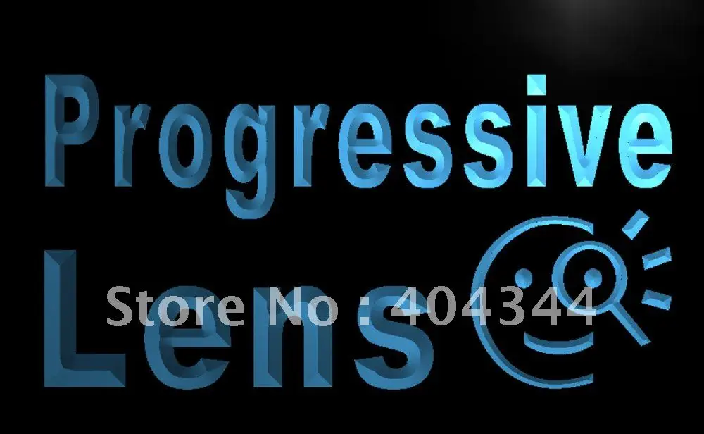 

LB971- Progressive Lens Optical NEW Light Sign