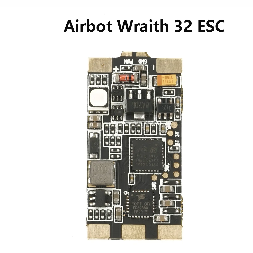 AIRBOT 1pcs Wraith32 32bit бесщеточный Blheli_s 35a Blheli_s32 Dshot1200 Встроенный датчик тока матовый esc 30a