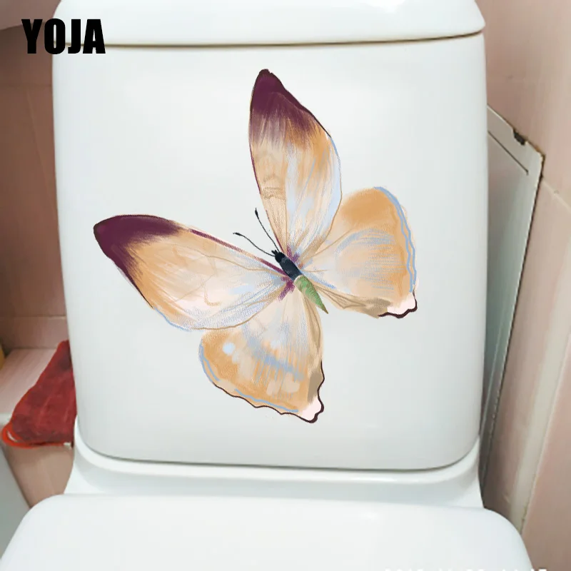 YOJA 21.1X19.6CM Милая ручная рисованная бабочка декор для детской комнаты мультяшная