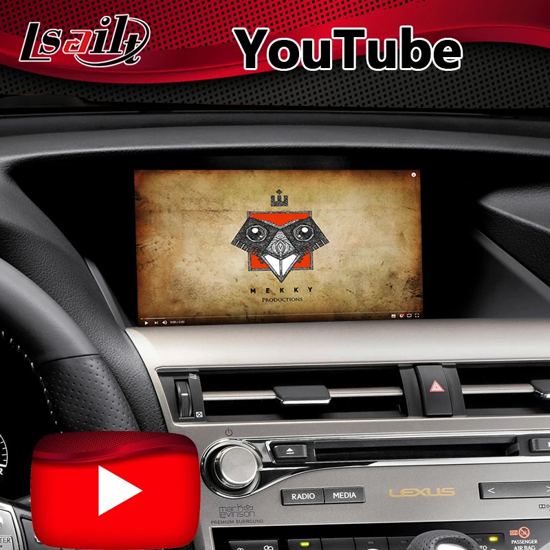 Android 7,1 видео интерфейс автомобиля Gps навигация коробка для Lexus RX270 мышь Версия 2012- модель RX Беспроводной Carplay