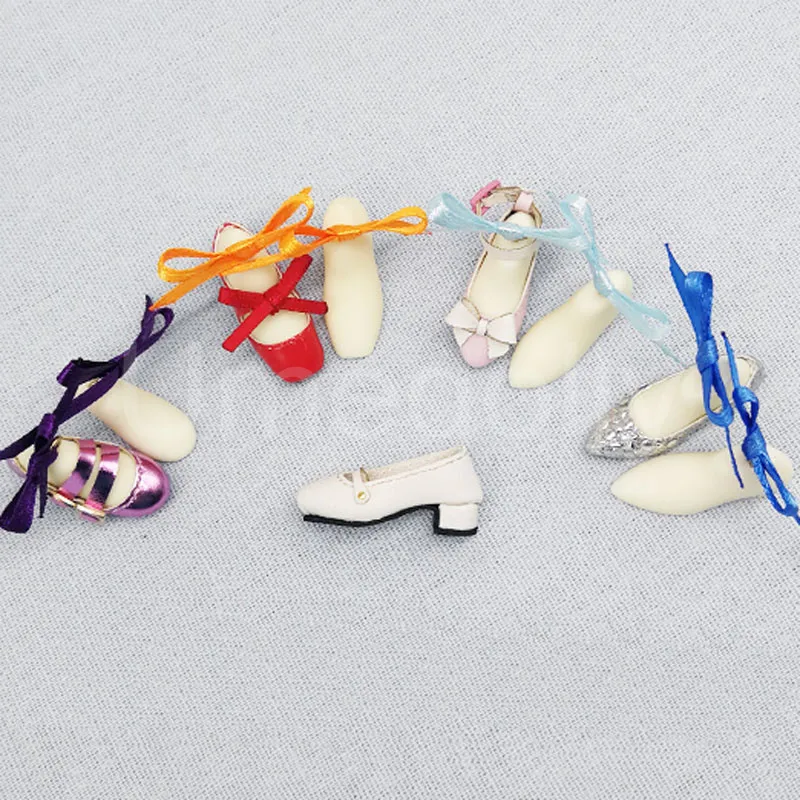 1 пара 1/6 туфли-лодочки для кукол на высоком каблуке форма обуви Blyth Azone Momoko Kurhn