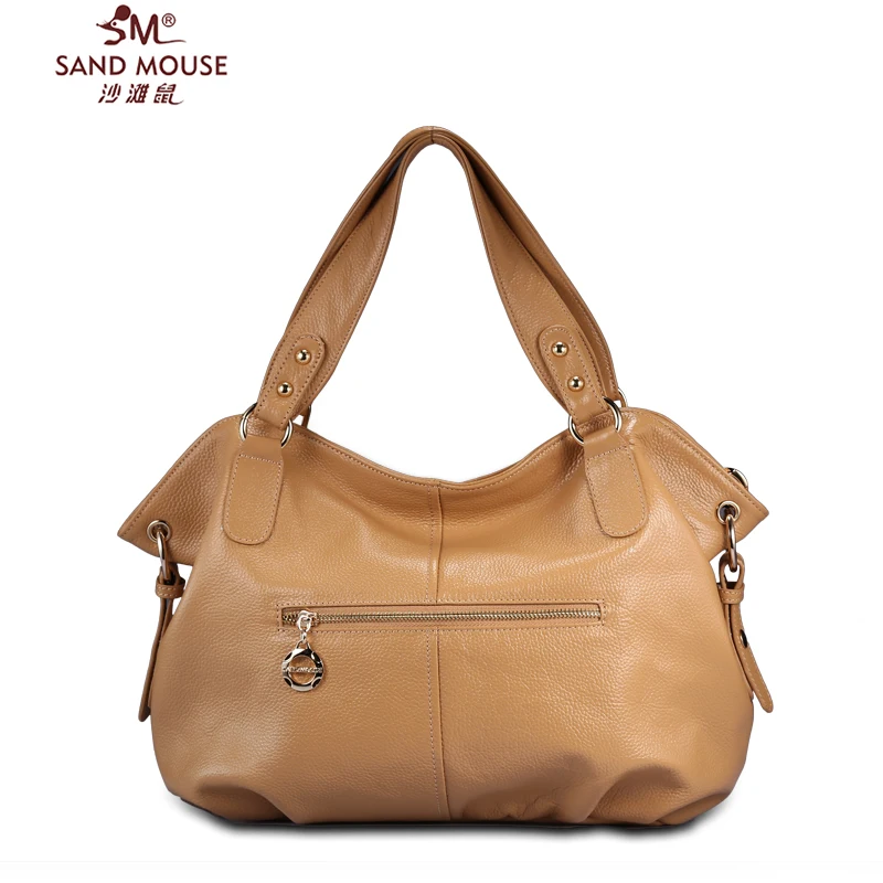 ПЕСОК МЫШИ 2017 Новая Мода дамские Сумки Натуральная Кожа Женщины Деловые Мешки