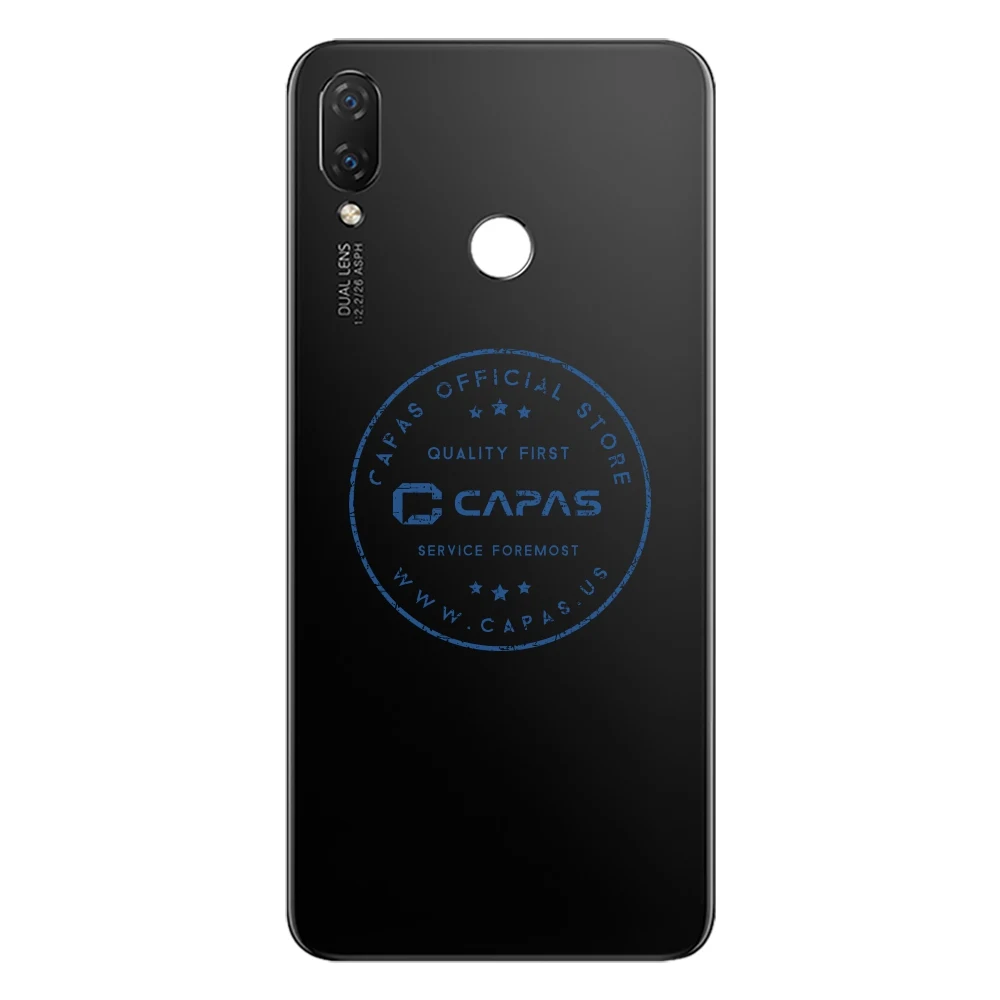 huawei P Smart+ заднее стекло для корпуса+ стекло для камеры huawei Nova 3i задняя крышка для батареи 3 М лента запасные части