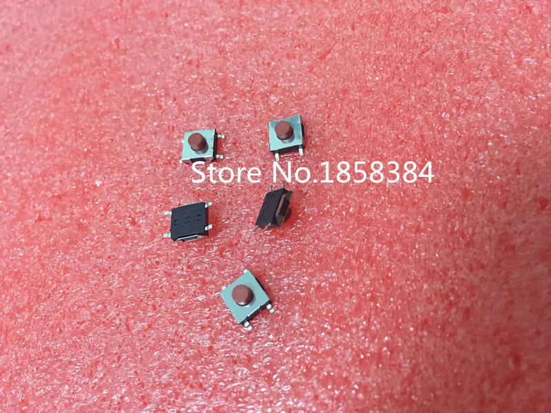 200 шт. 6x6x3 1 мм (6*6*3 1) Красный SMD кнопочный переключатель микропереключатель
