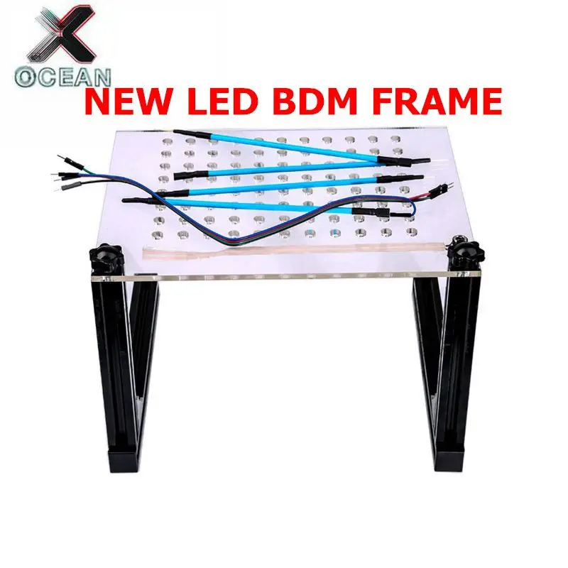

New LED BDM Frame With 4 Probe Pens Full Set BDM Programmer For V2 V5.017 V7.020 Fgtech BDM100 Auto ECU Chip Tuning Tool
