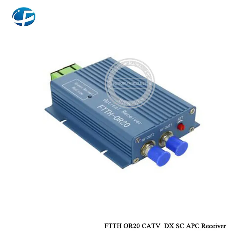 Горячая волоконный приемник FTTH OR20 CATV DX SC APC приемник SC APC разъем с WDM встроенный для ONU