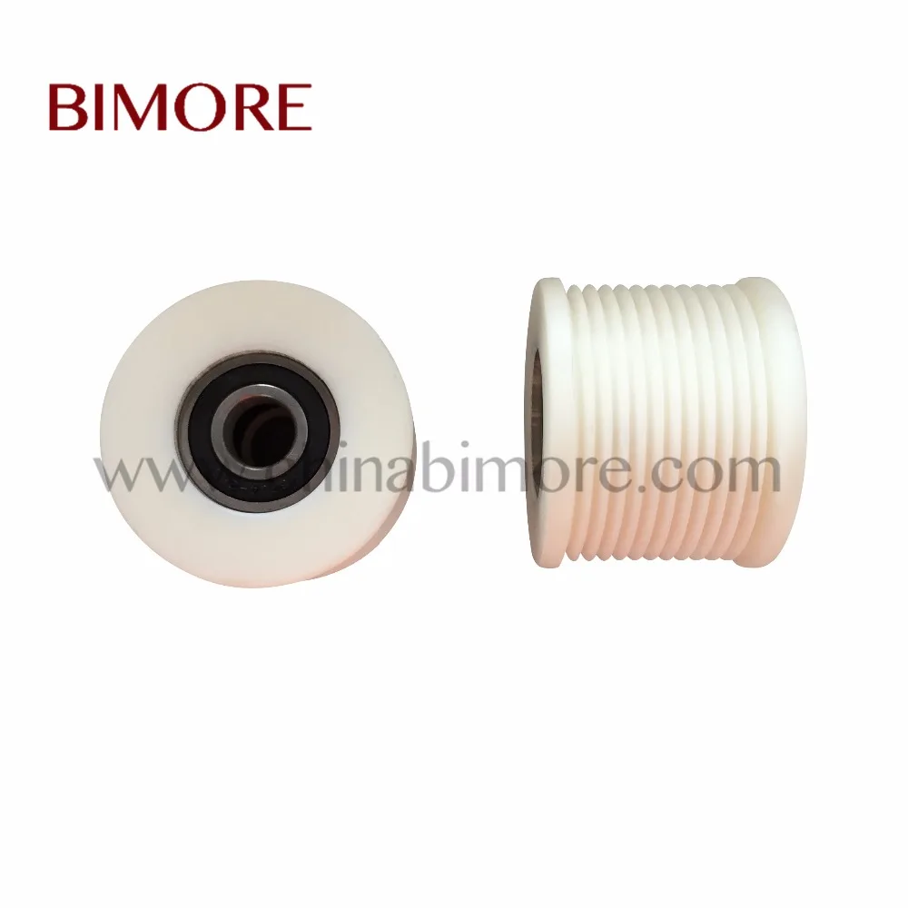 

5 Pieces BIMORE Escalator Roller OD89mm Thickness 70mm Bearing 6204-2RS Use For L1841 Belt