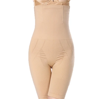 skin Control Panties Новые бесшовные контрольные трусы для женщин для похудения талии тренера послеродовой высокой талии живота бедра прикладочная подтяжка тела формирователь нижнее белье - Цвет: skin Control Panties