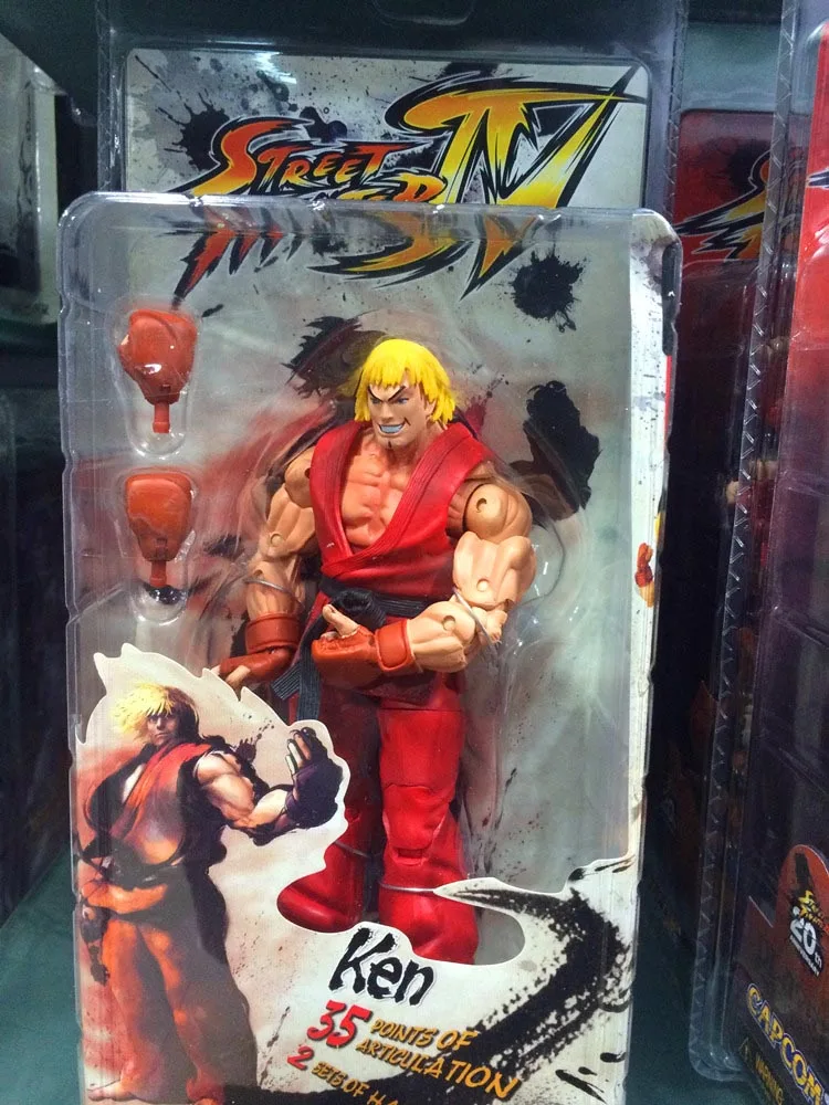18 см 7 дюймов NECA Ken Guile Hoshi Ryu ПВХ фигурка игрушка кукла рождественский подарок