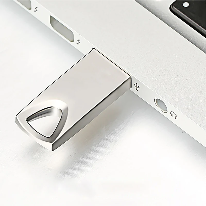 Металлический флеш накопитель 128 ГБ 64 32 16 8 Гб|USB флэш-накопители| |