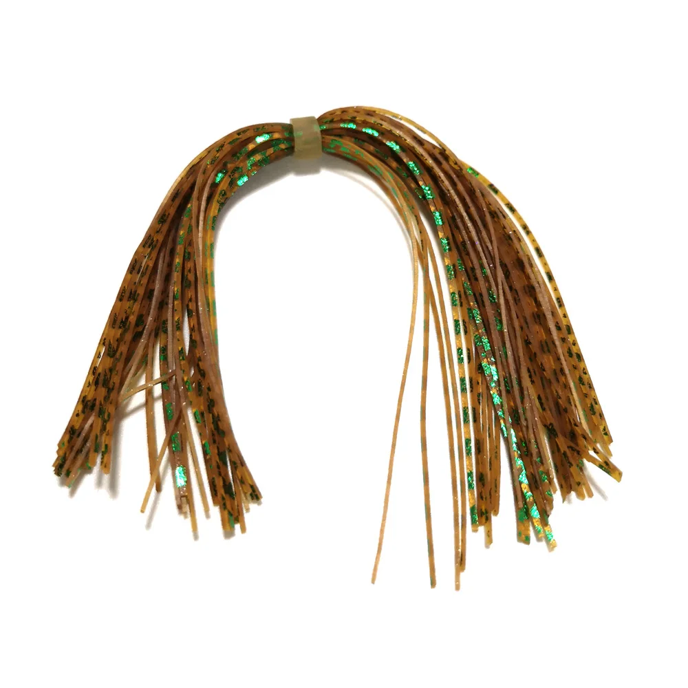 10 пучков SF004 Силиконовые юбки рыболовные аксессуары DIY Buzzbaits Spinner Buzz Bait Прямая