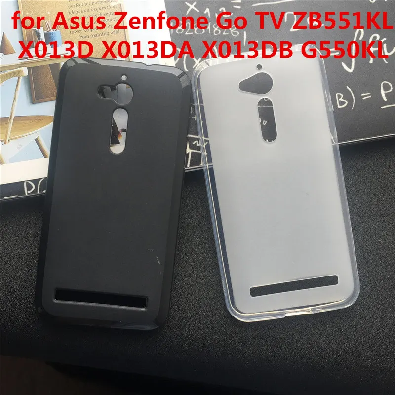 Чехол для Asus Zenfone Go TV ZB551KL X013D X013DA X013DB G550KL мягкие силиконовые защитные чехлы