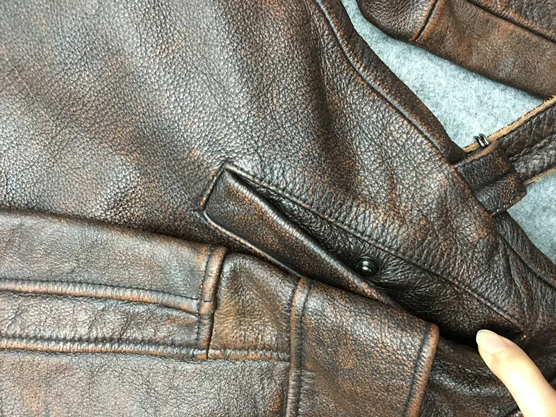 Новое поступление мужские Куртки из натуральной кожи пальто шикарные облегающие