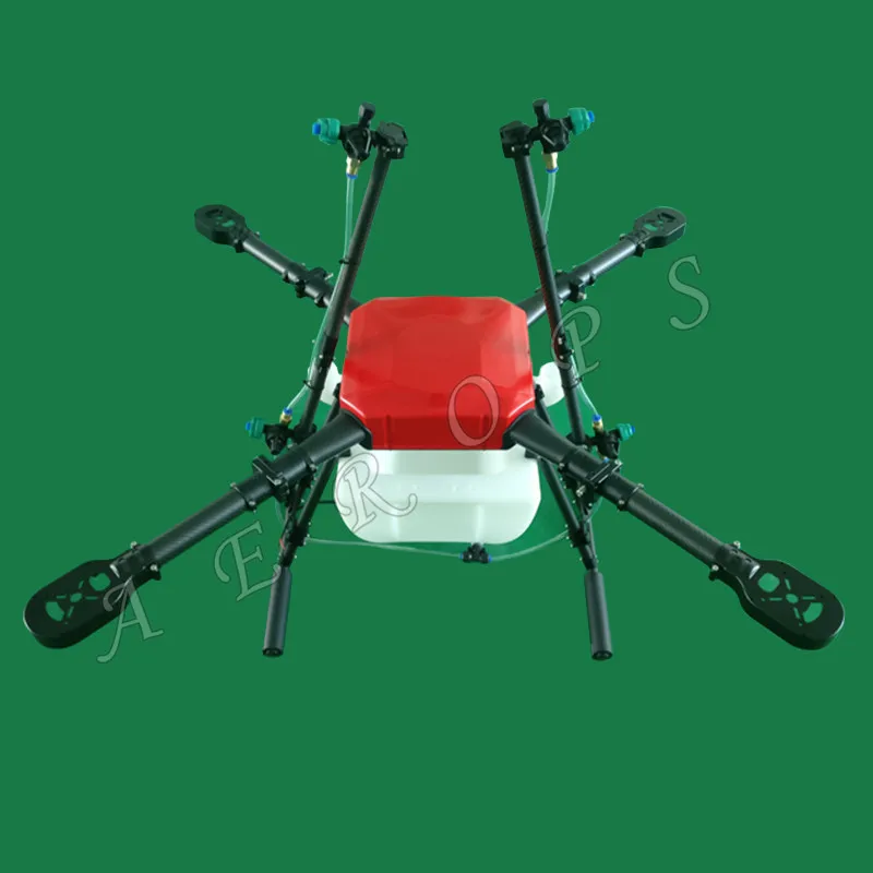 Aerops 10L 10 кг Полезная нагрузка 4 оси сельскохозяйственный беспилотник многовинтовой части для воды пестицидов орошения распыления(в разобранном виде