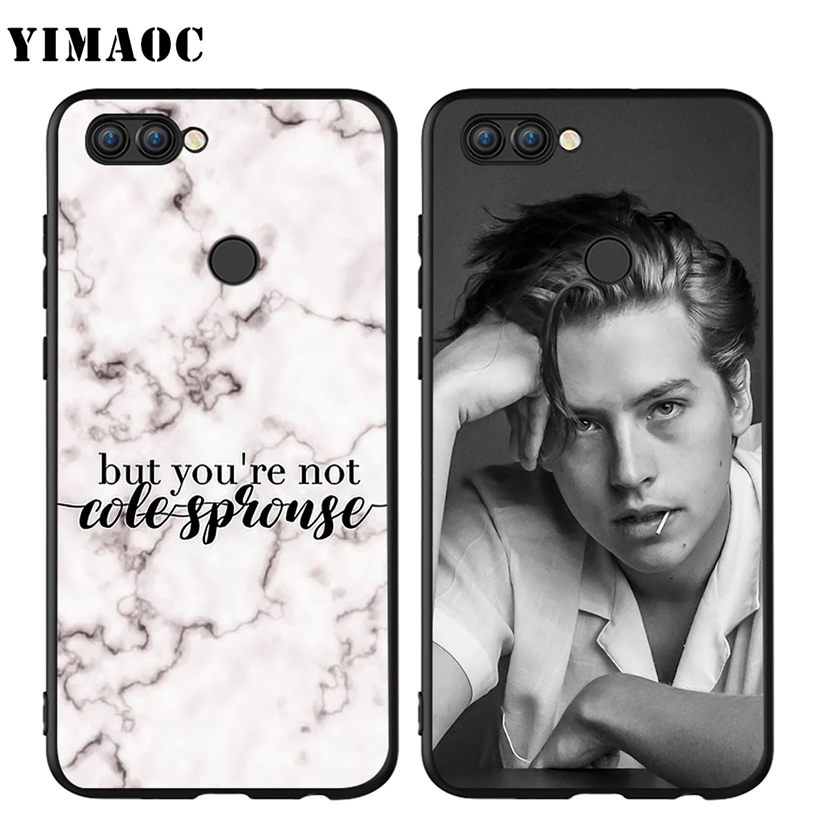 Силиконовый чехол YIMAOC Cole Sprouse для Huawei Honor Mate P smart Y7 Y9 8C 30 20 10 8x Nova 3i 3 Lite Pro Prime 2018
