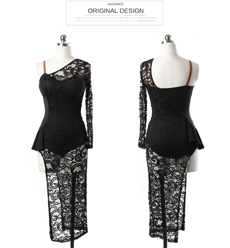 Платье для латинских танцев, юбка с разрезом, Vestidos De Baile, латино, сальса, одно плечо, дизайн, танцевальная одежда для женщин, сальса, танго, юбки Q3149