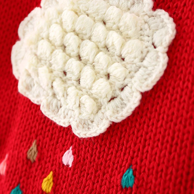 Новинка 2019 года Детский свитер с рисунком облаков для девочек Сезон весна-осень