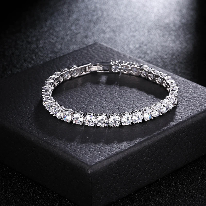 11 распродажа CZ Камень Теннисный браслет для женщин Pulseiras Bijoux Femme ручной работы