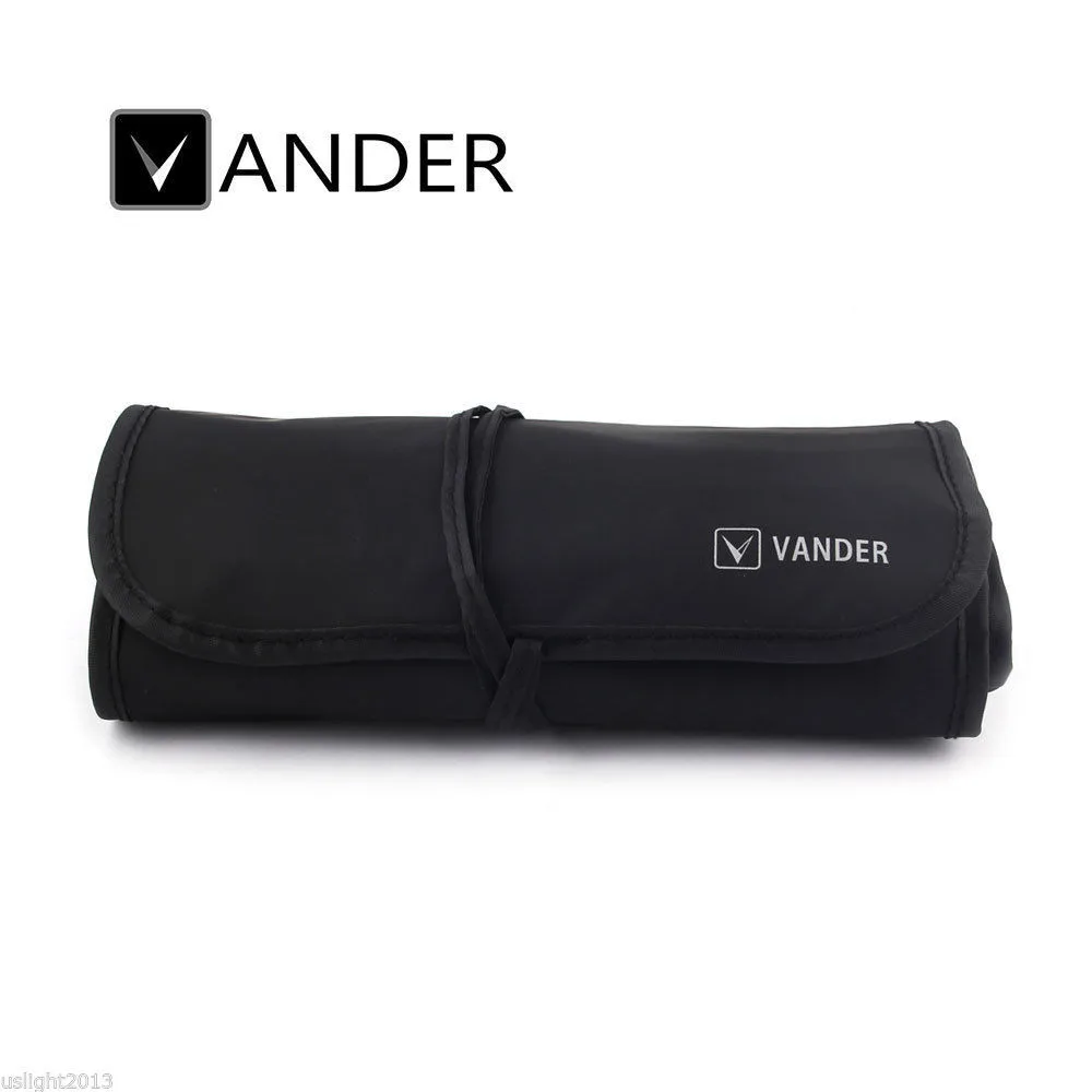 Vander 32pcs Black Professional Cosmetics Eyebrow Shadow Makeup Brushes Set Lip Powder Foundation Pinceaux Tool Kit + Pouch Bag | Красота и