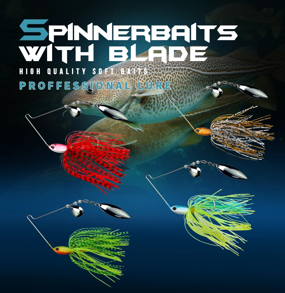 1 шт. Спиннербейт Jig Head 14g 1/2oz Металлические блесны рыболовные приманки ложка блестками Спиннербейт Leurre для рыбалки