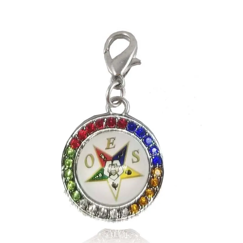 Shrine& Mason продукты OES знак, символ заказ Восточная звезда леди Шарм подходят ювелирные изделия для браслета брелока серьги