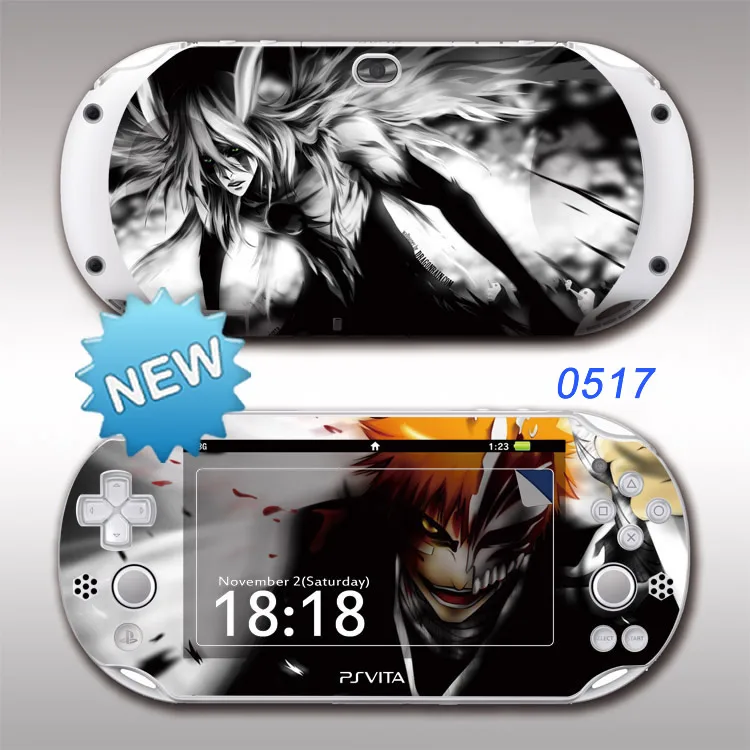 Передняя и задняя защитная пленка PSV2000 s чехол для sony PS vita 2000 GUNDAM PSV2000 наклейка EVA виниловая наклейка протектор
