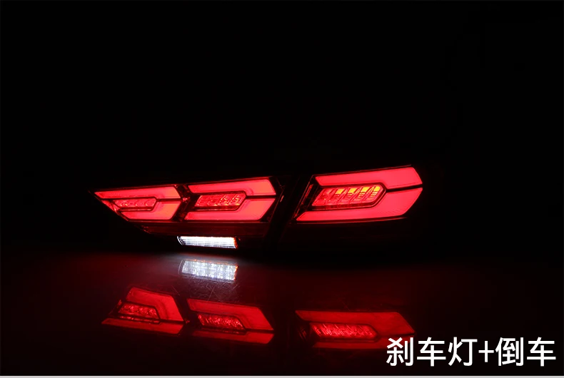 Автомобильный стильный задний фонарь для hyundai Elantra светодиодный задний светильник- Elantra DRL динамический сигнал тормоза заднего хода авто аксессуары