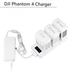 Зарядное устройство 3 в 1, параллельное зарядное устройство со светодиодным цифровым дисплеем для дрона DJI Phantom 4 Advanced Pro