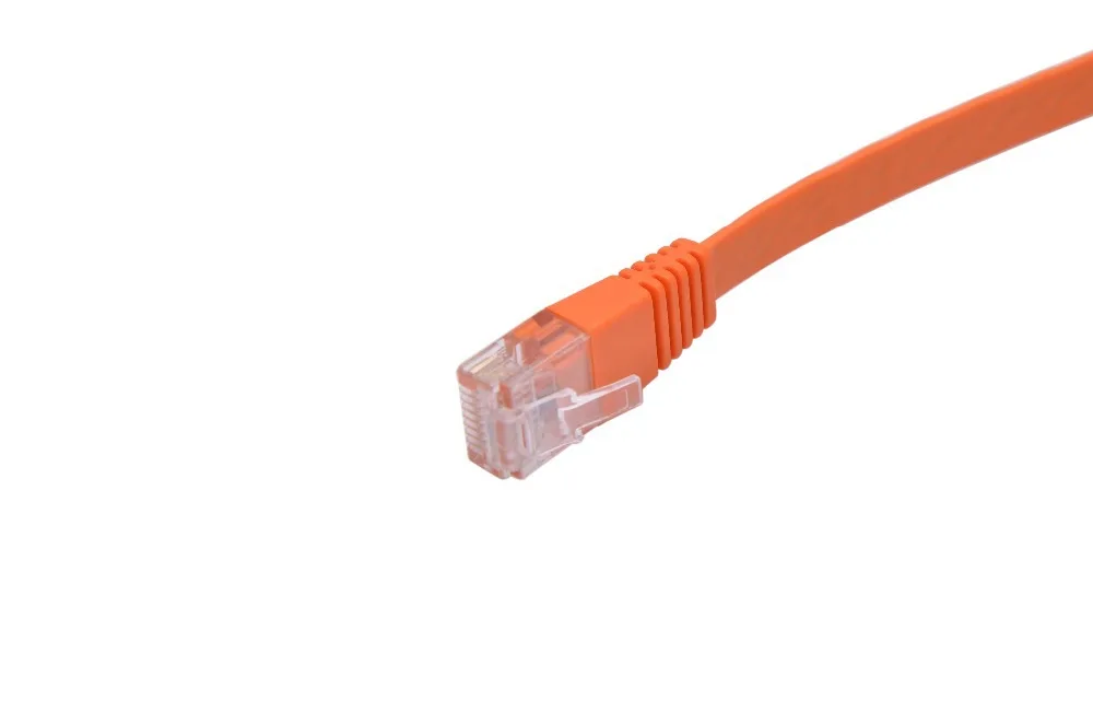 Прямая поставка плоский кабель Ethernet CAT5E длиной 1 5 мм из чистой меди RJ45 м |