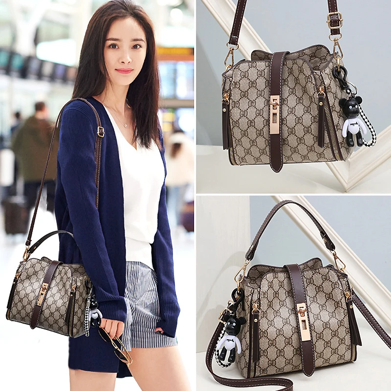 INS новая сумка женская сумка Boho Sac сумки с верхней ручкой Майкл Твердая Сумка через плечо из искусственной кожи для женщин Bolsa Feminina