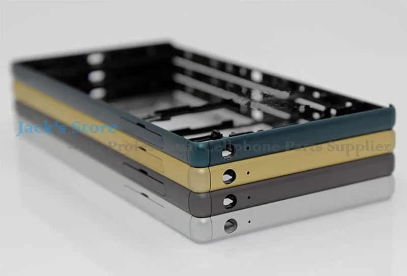 Для Sony Xperia Z5 средняя рамка ЖК-пластина корпус крышка + штекер Крышка для Dual E6653 E6603
