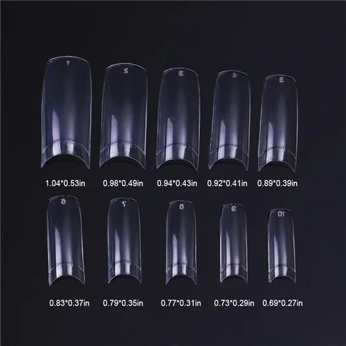 French Nail Tips Французский Dip контейнер для ногтей, лоток для погружения порошка, наконечники для ногтей, направляющие для маникюра, инструмент для маникюра, инструмент для маникюра, насадки для кисти, Легкий Французский резак, наклейка - Цвет: French Nail Tips