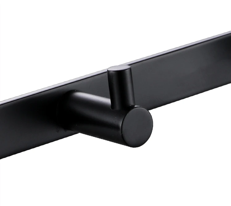 Крючки для халатов черные крючки ванной с настенным креплением европейский