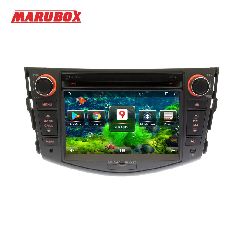MARUBOX Штатная магнитола для Toyota RAV4 2005 2013 Головное устройство на ОС Android 8.1