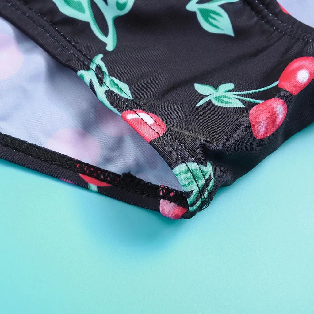 Модный Купальник Плюс размер женский пуш ап мягкий комплект бикини бюстгальтер