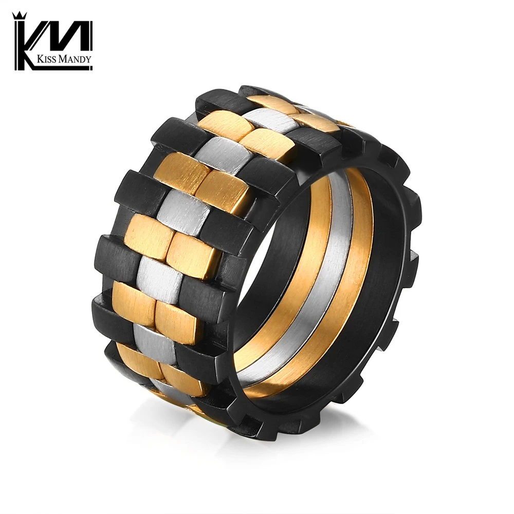 Поцелуй Мэнди Последние Ювелирные Изделия Черный/Золото/Серебро Mix Мужчины Из